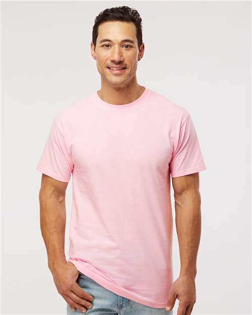 Light Pink Gold Soft Touch T-Shirt - 4800