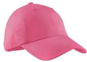 Light Pink Port Authority Women's Garment-Washed Cap. LPWU