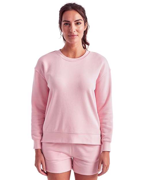 Light Pink Women&#39;s Billie Side-Zip Sweatshirt - TD600