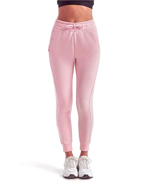 Light Pink Women's Fitted Maria Joggers - TD055