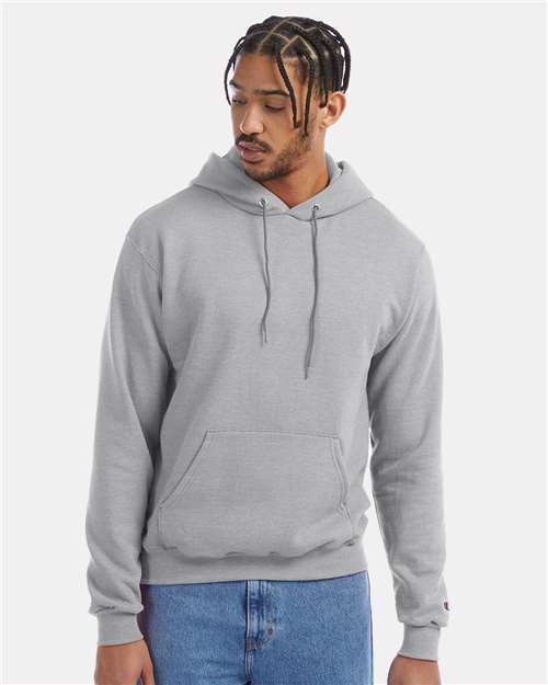 Light Steel Powerblend® Hooded Sweatshirt - S700