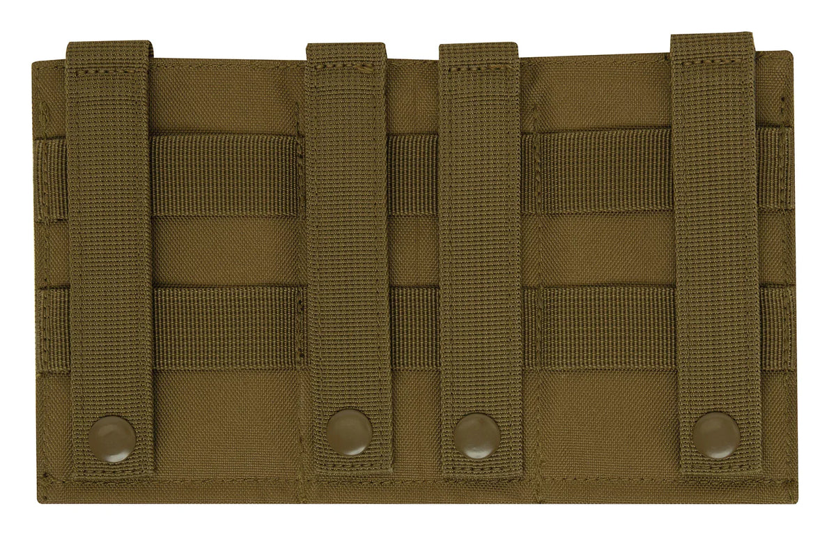 Lightweight 3 Mag Elastic Retention Pouch