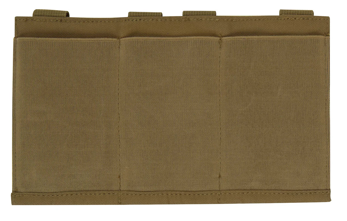 Lightweight 3 Mag Elastic Retention Pouch