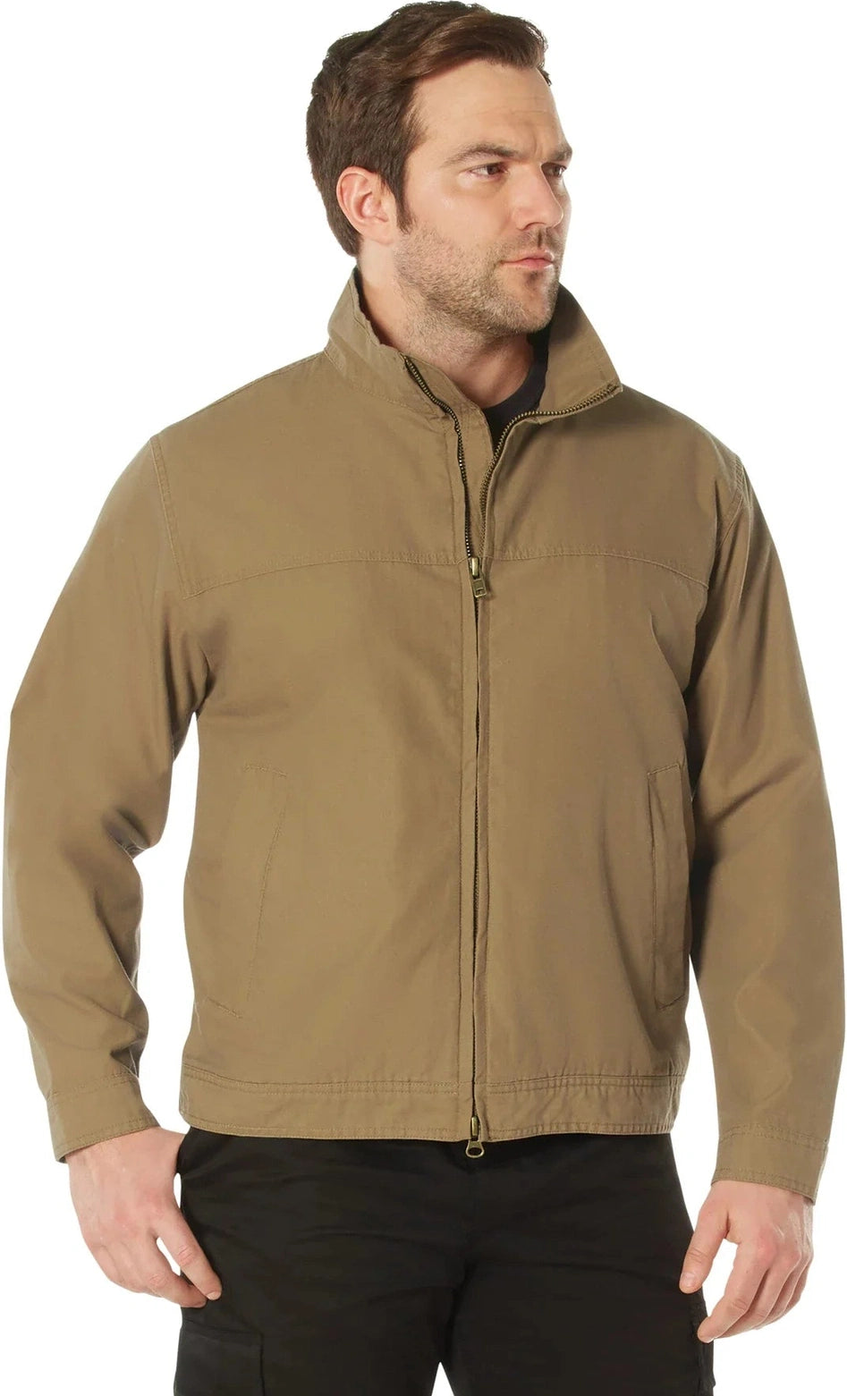 Lightweight Concealed Carry Jacket - Coyote Brown / l