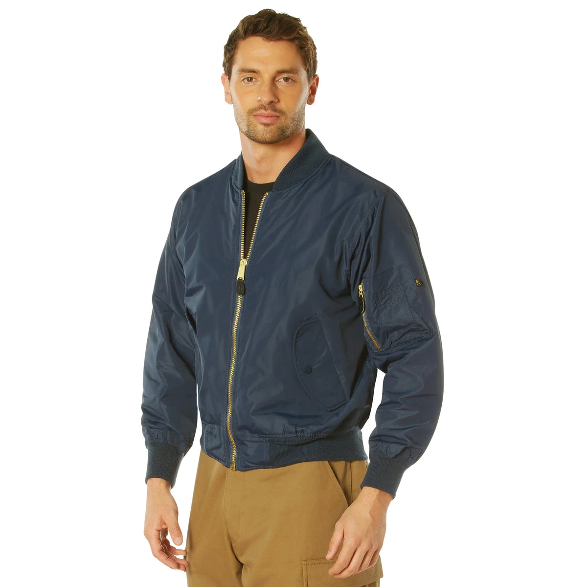 Lightweight Enhanced Nylon Ma-1 Flight Jacket