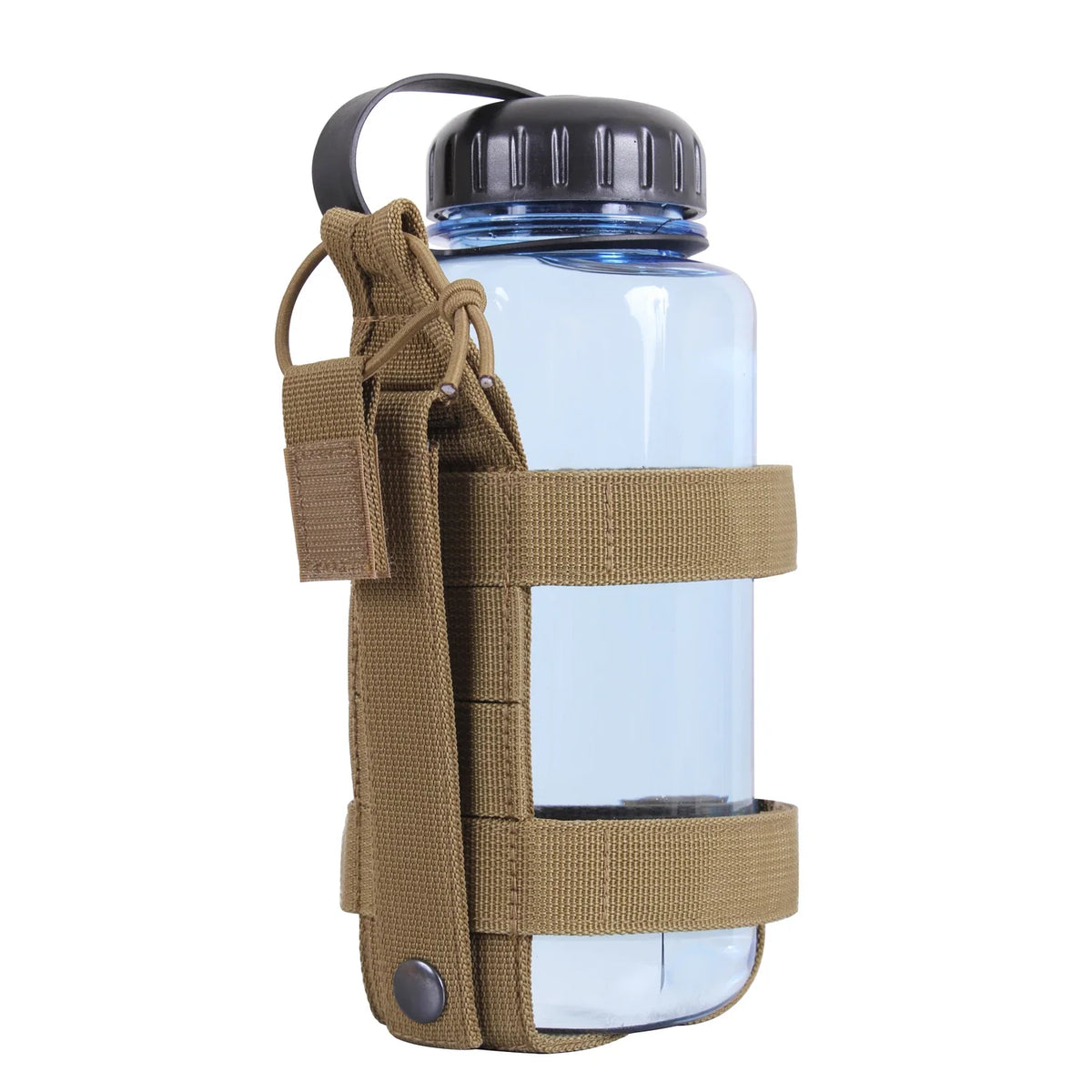 Lightweight Molle Bottle Carrier - Coyote Brown