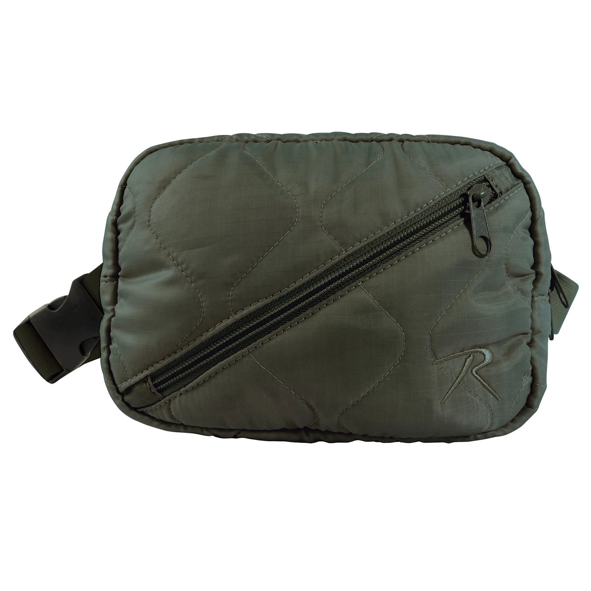 Lightweight Woobie Crossbody Day Bag - Olive Drab