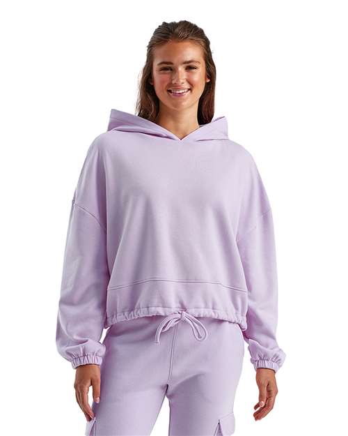 Lilac Women&#39;s Cropped Maria Hoodie - TD085