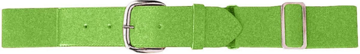 LIME ELASTIC BASEBALL BELT