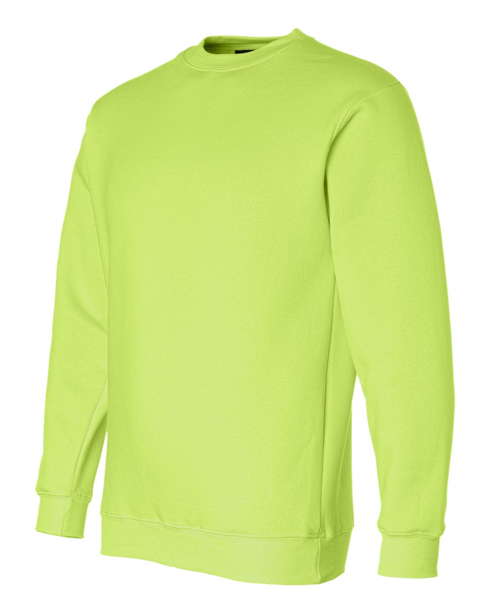 Lime Green USA-Made Crewneck Sweatshirt - 1102