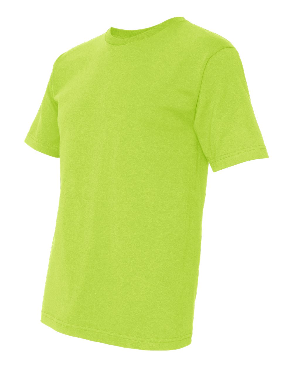 Lime Green USA-Made Midweight T-Shirt - 5040