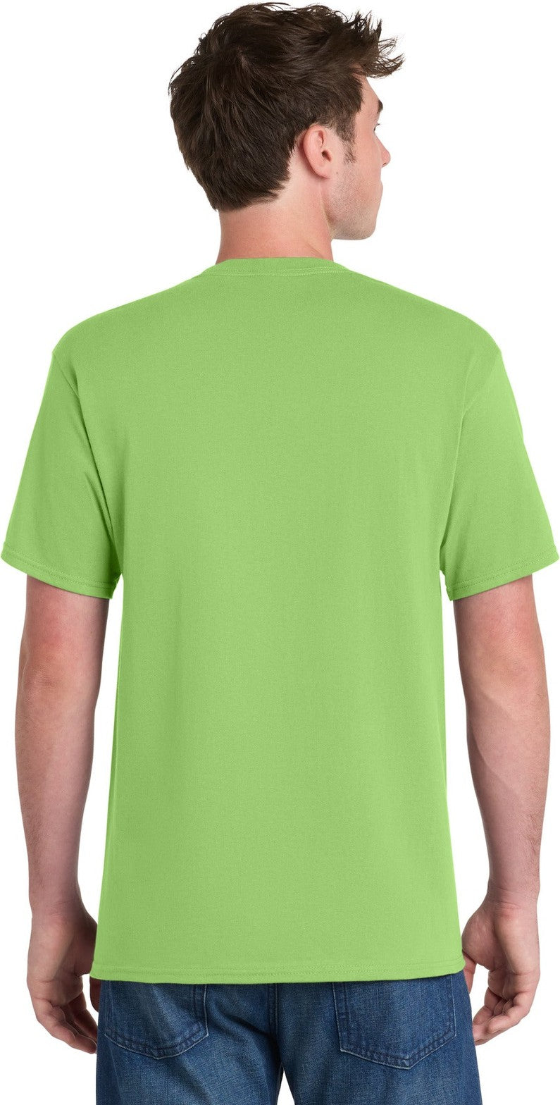 Lime Port & Co Tall Essential Pocket Tee. PC61PT