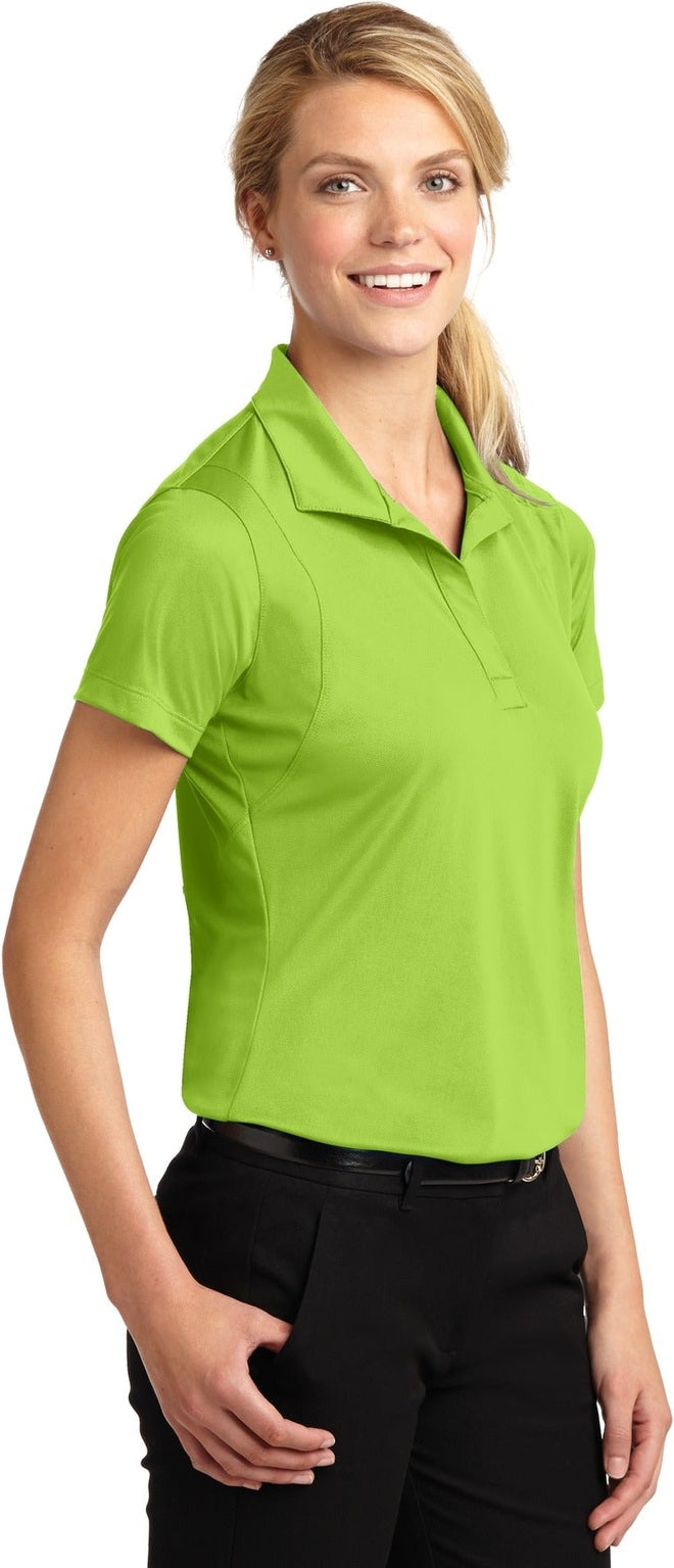 Lime Shock Sport-Tek Women's Micropique Sport-Wick Polo. LST650