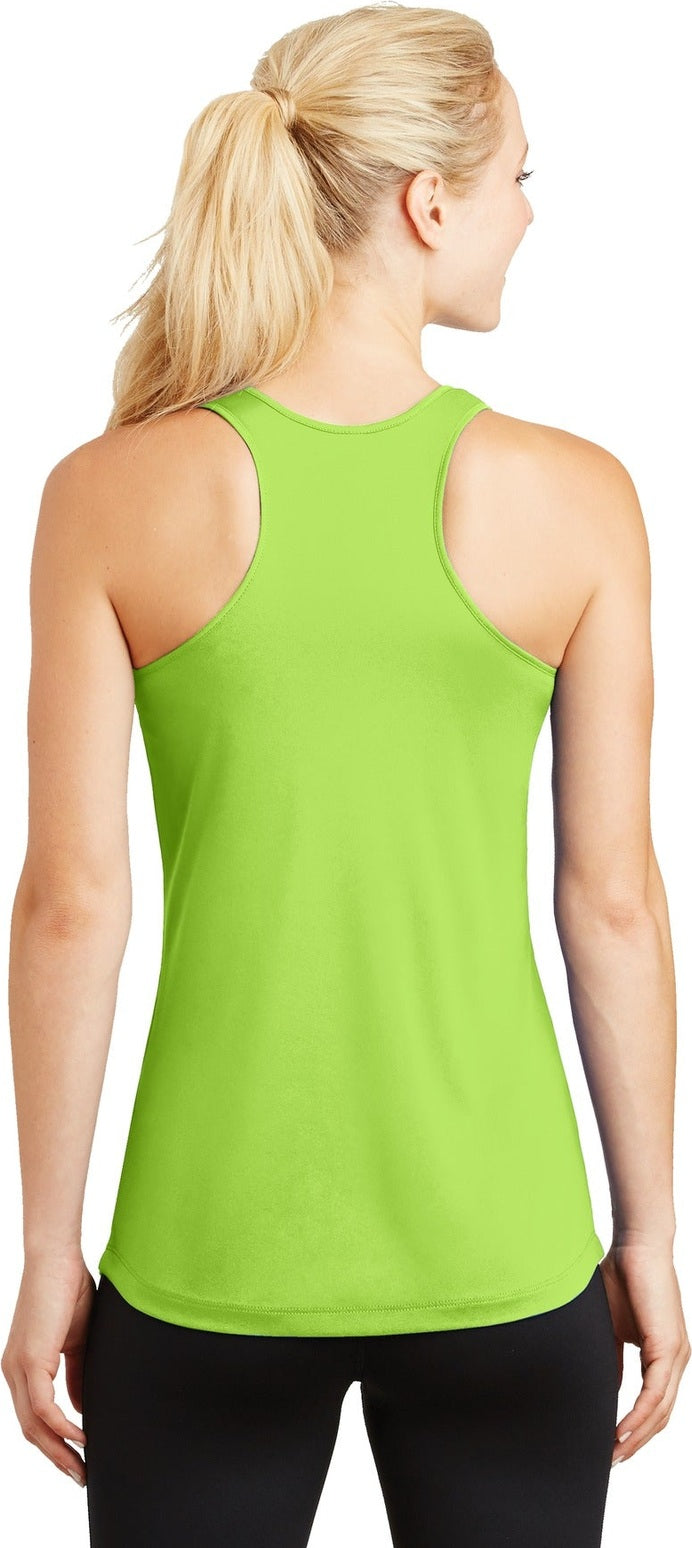 Lime Shock Sport-Tek Women's PosiCharge Competitor Racerback Tank. LST356