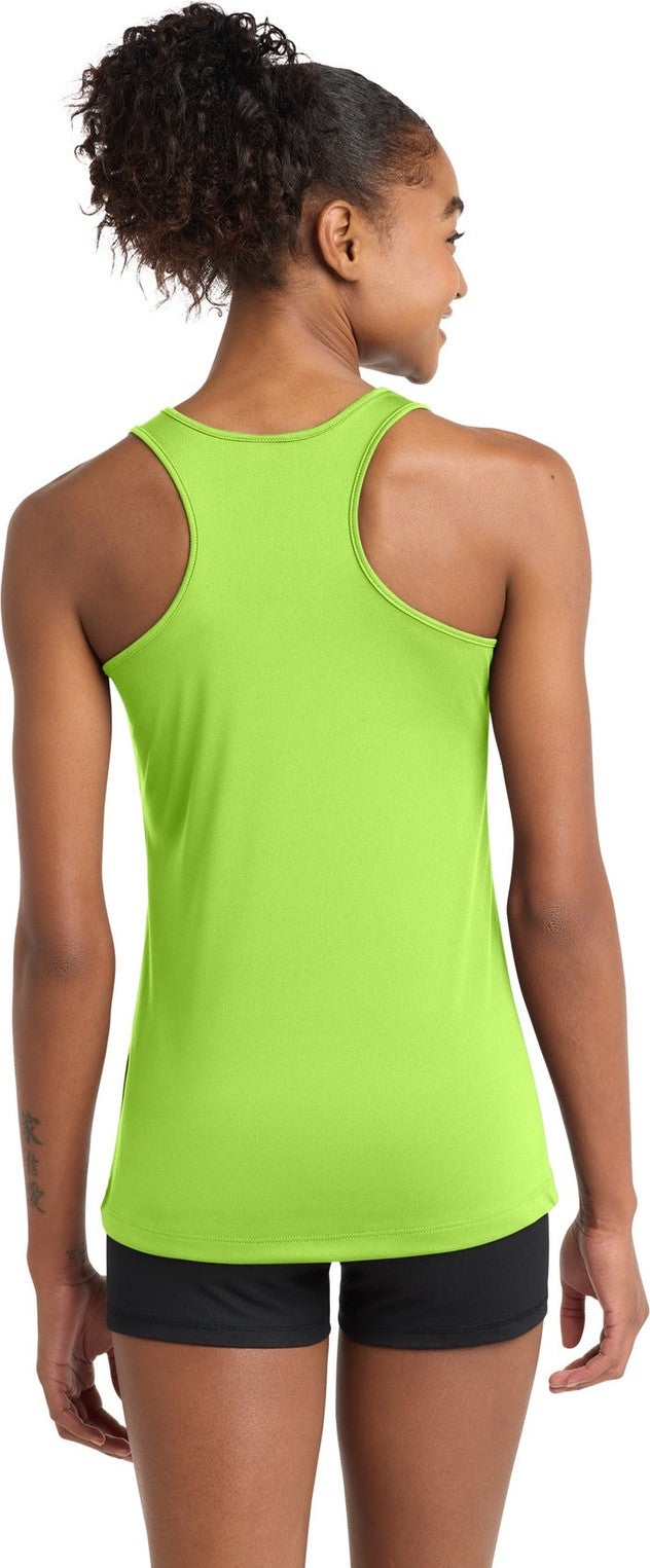 Lime Shock Sport-Tek Women's PosiCharge Competitor Racerback Tank. LST356