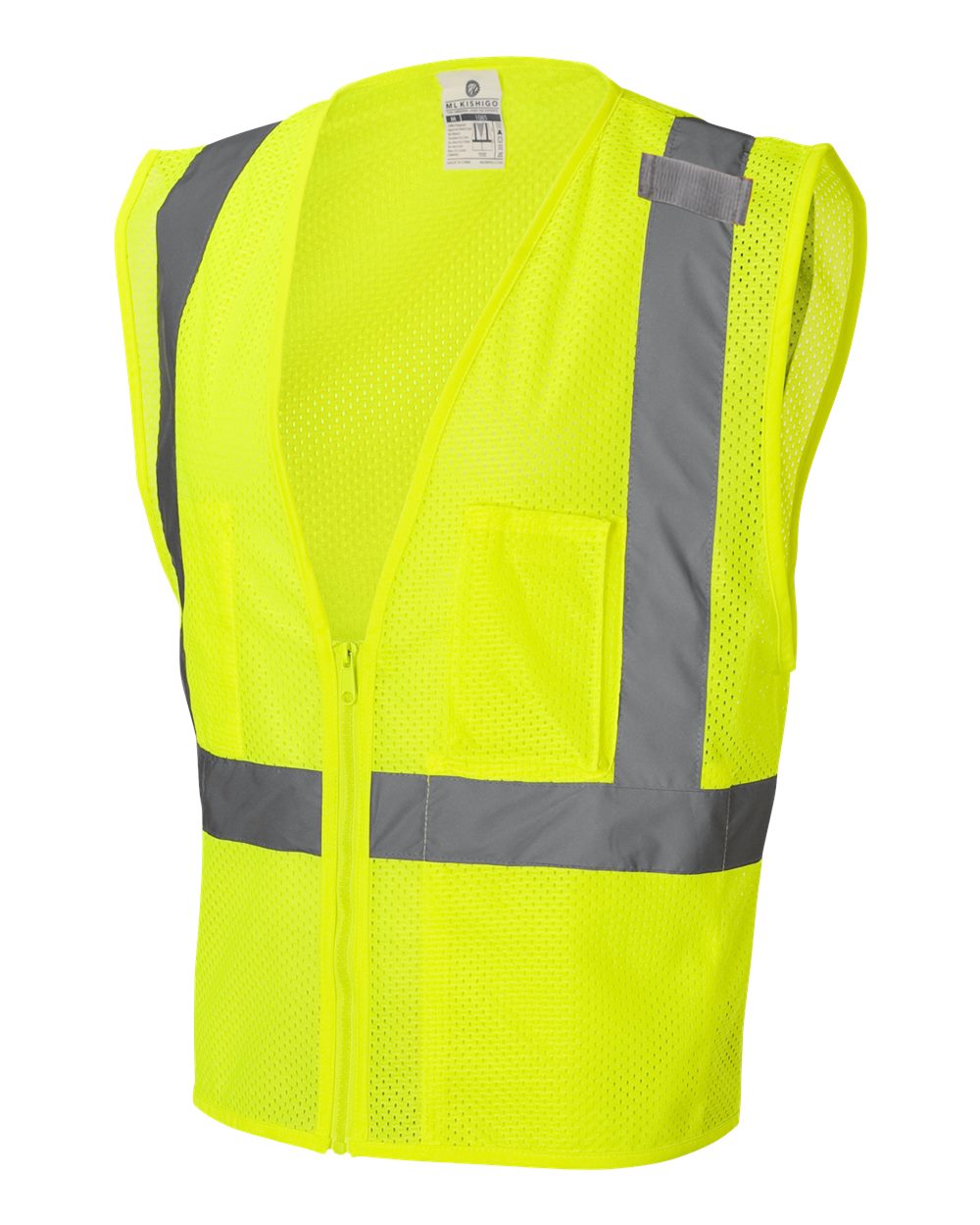 Lime Ultra-Cool™ Mesh Vest with Pockets - 1085-1086