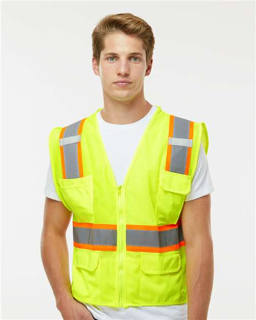 Lime Ultra-Cool™ Multi-Pocket Vest - 1195-1196