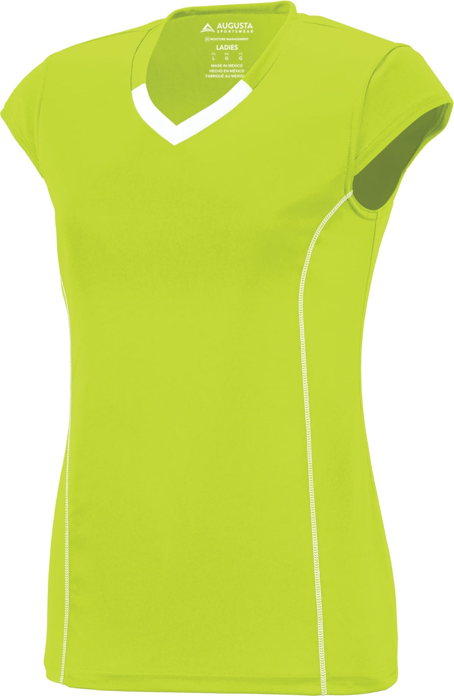 LIME/WHITE LADIES BLASH JERSEY