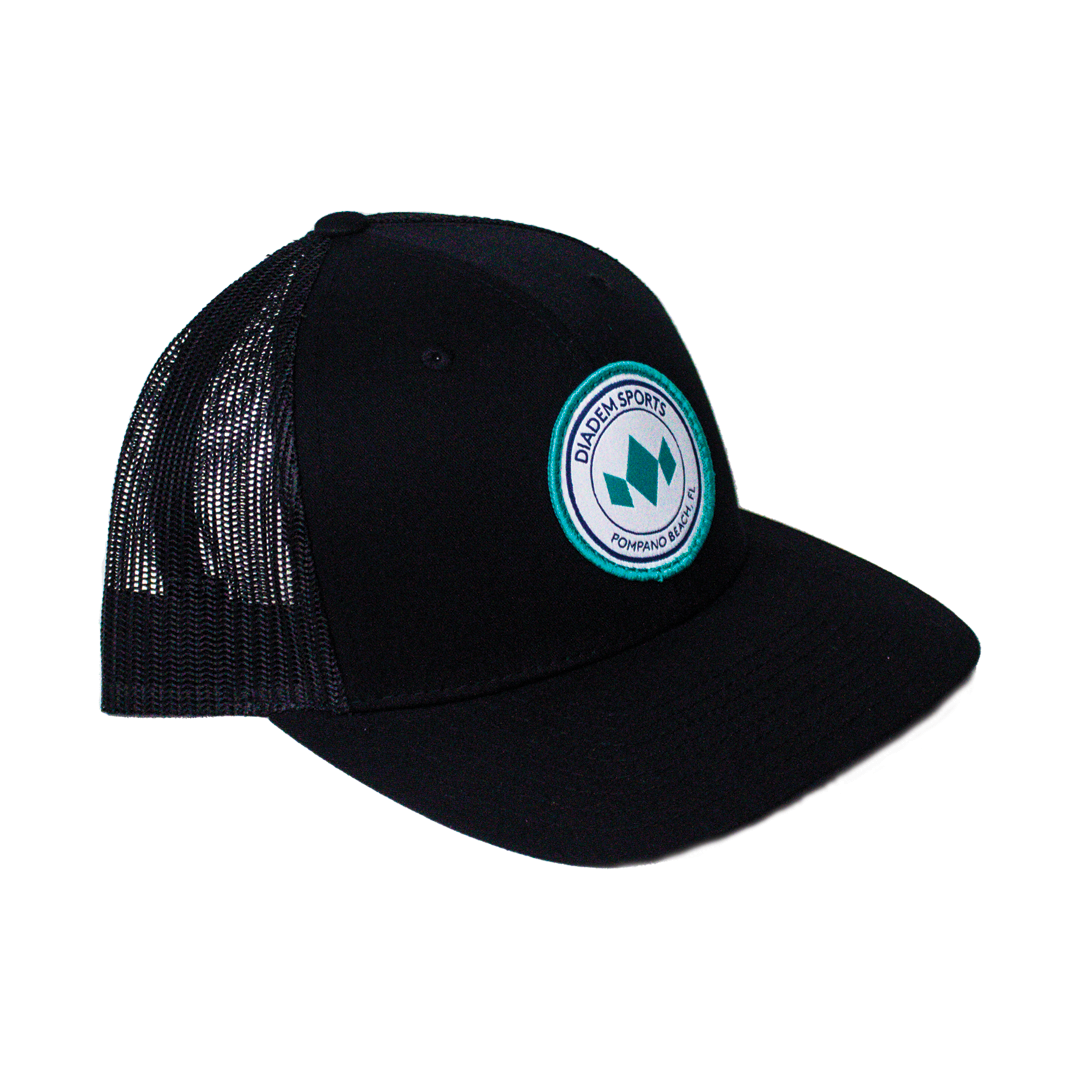 Limited Edition Diadem Patch Cap - Black/black