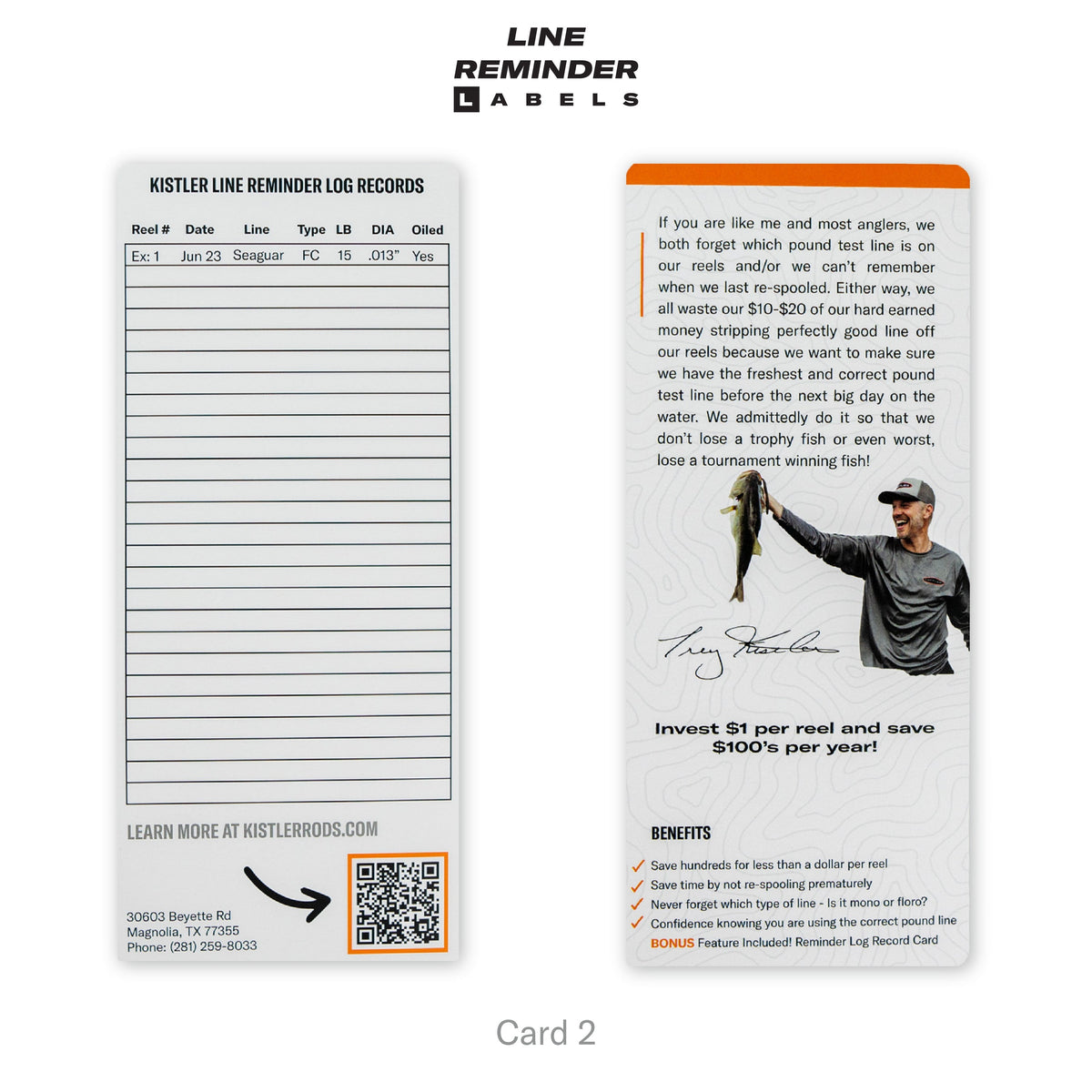 Line Reminder Labels - Standard