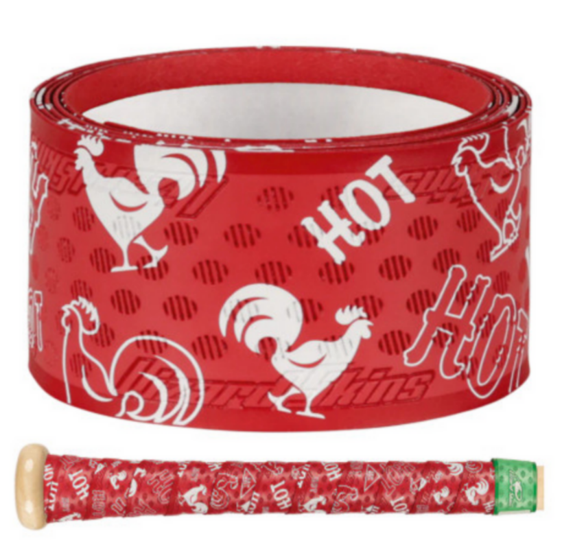 Lizard Skins Dsp Ultra Bat Grip - Hot Stuff - Red / 1.1mm