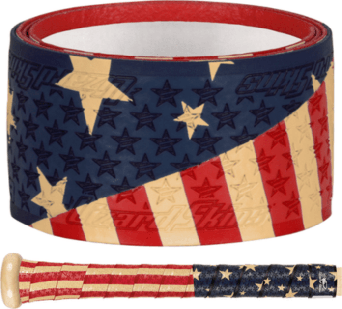 Lizard Skins Dsp Ultra Bat Grip - Olde Independence - Red Navy / 1.1mm