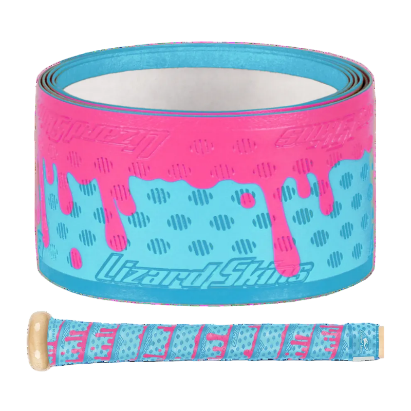 Lizard Skins Dsp Ultra Bat Grip - Pink Slime - Blue / 1.1mm