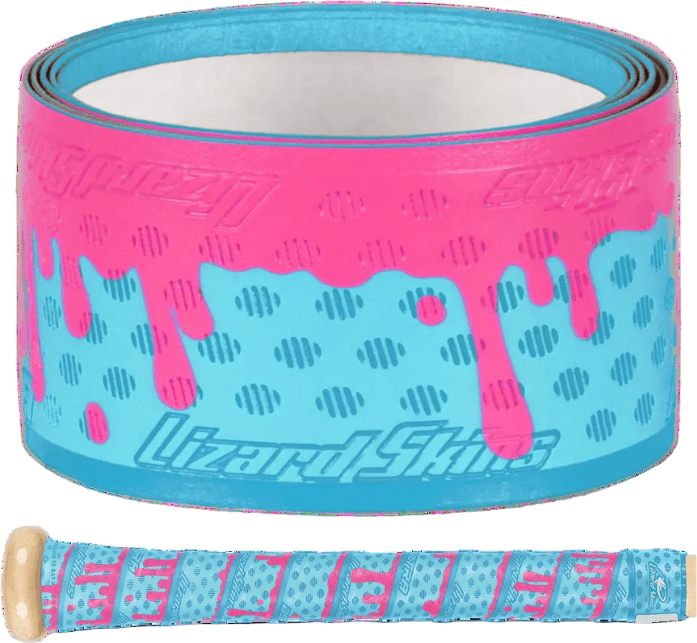 Lizard Skins Dsp Ultra Bat Grip - Pink Slime - Blue / 1.1mm