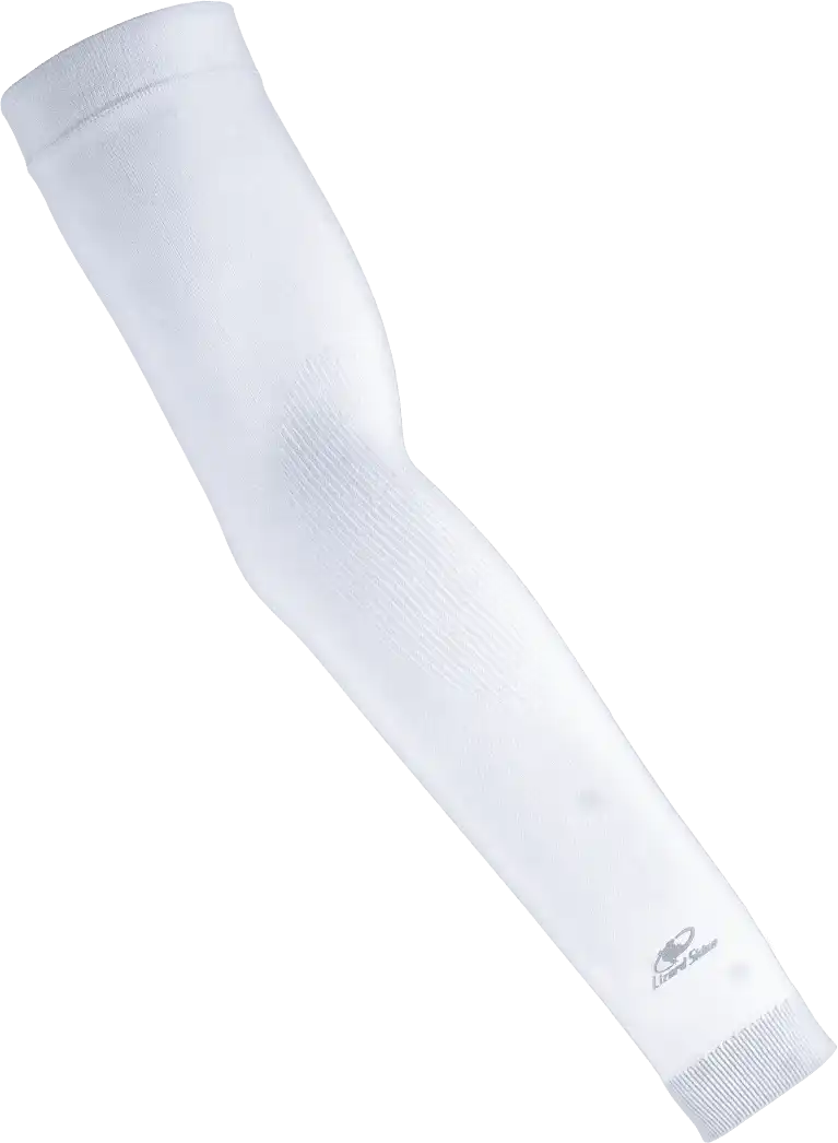 Lizard Skins Knit Arm Sleeve - Diamond White