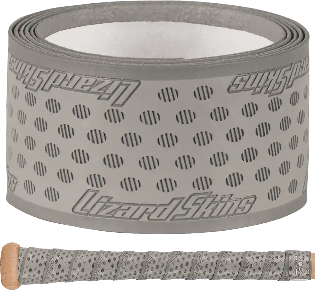 Lizard Skins Ultra Solid Bat Grip - Platinum Gray