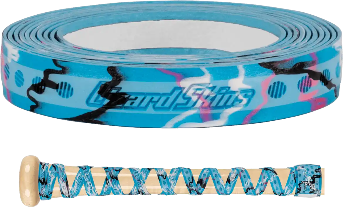 Lizard Skins Ultra x Bat Grip - Vice Camo - Columbia Blue / 0.5mm