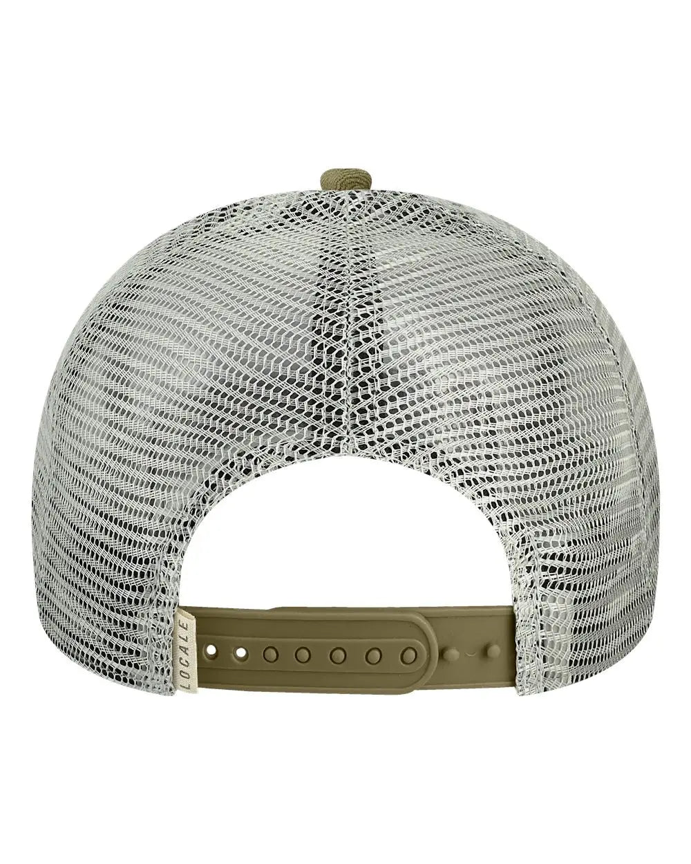 Locale 5ptkr Trucker Cap - Denali Olive Green Gray