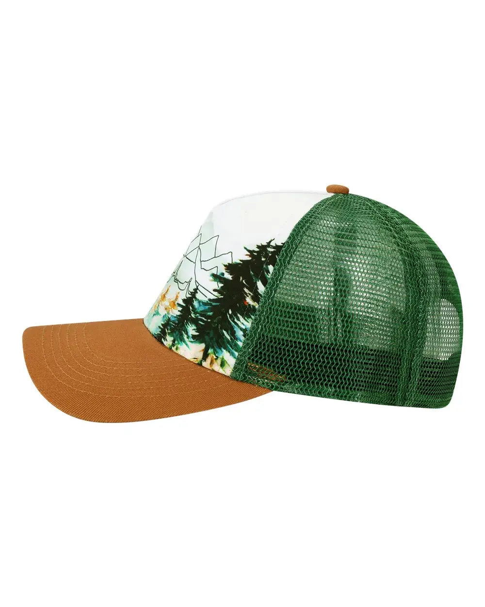 Locale 5ptkr Trucker Cap - Explorer Brown - one Size Fits Most