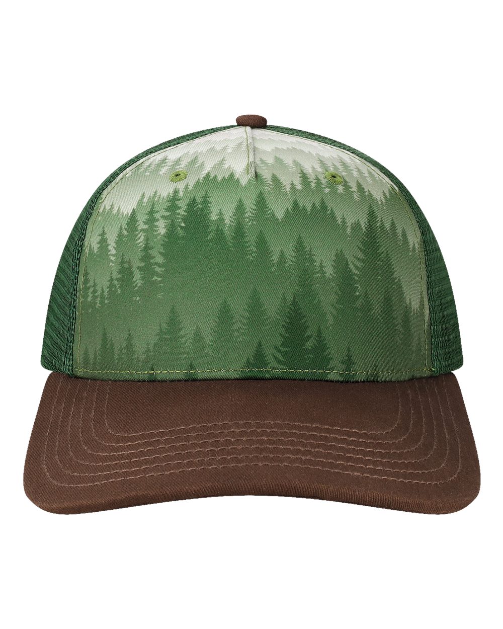 Locale 5ptkr Trucker Cap - Faded Forest Brown