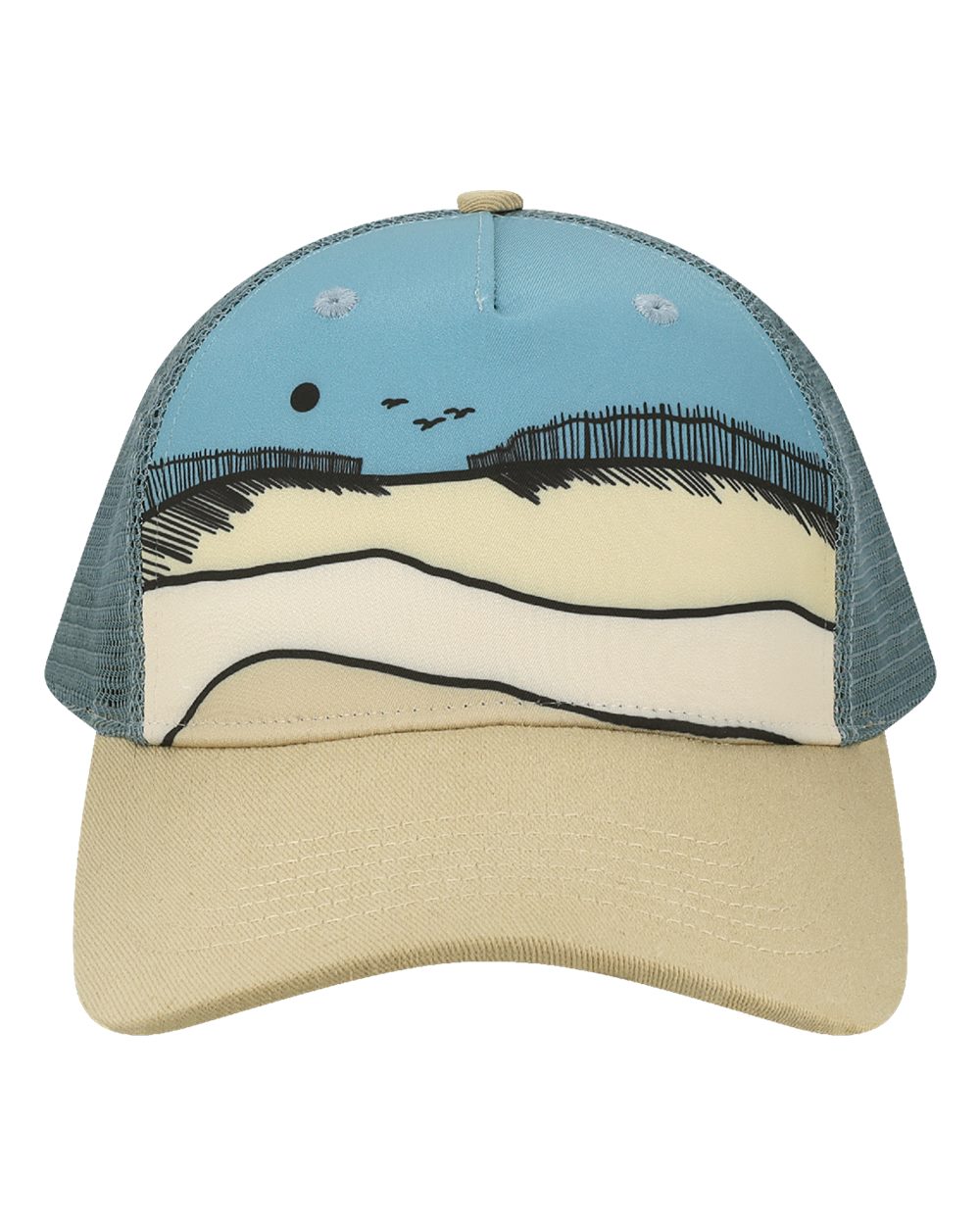 Locale 5ptkr Trucker Cap - Sandy Shores Beige