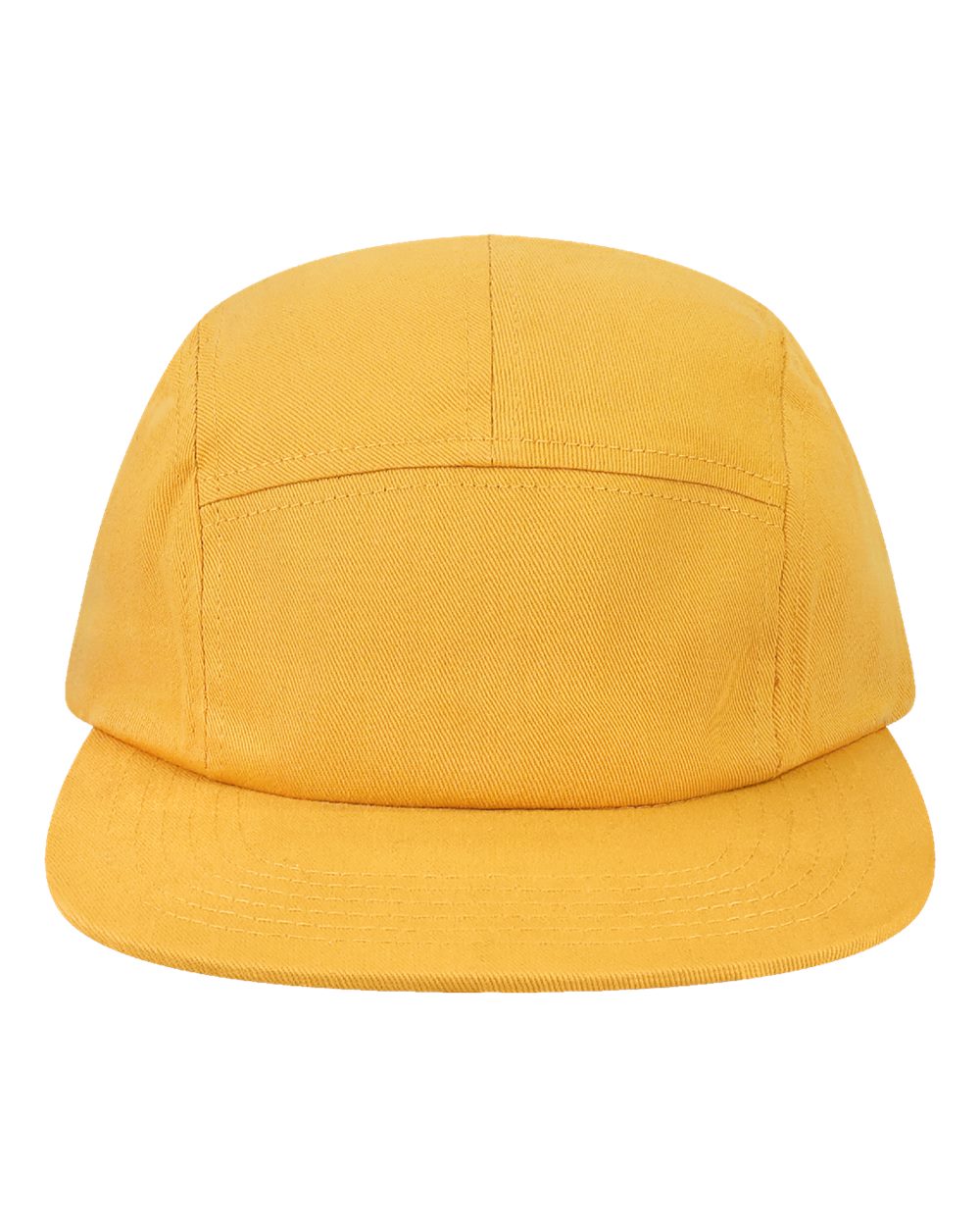 Locale Camper Five-panel Hat - Mustard Yellow