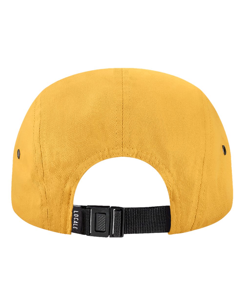 Locale Camper Five-panel Hat - Mustard Yellow