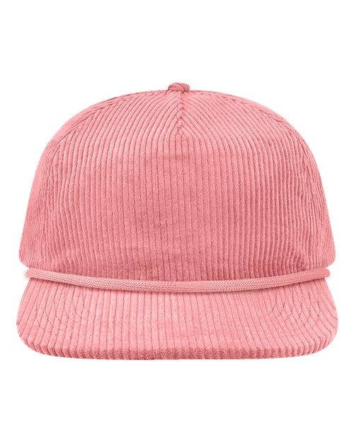 Locale Wilson Unstructured with Rope Cap - Bubblegum Corduroy