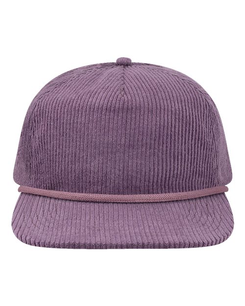 Locale Wilson Unstructured with Rope Cap - Mauve Corduroy
