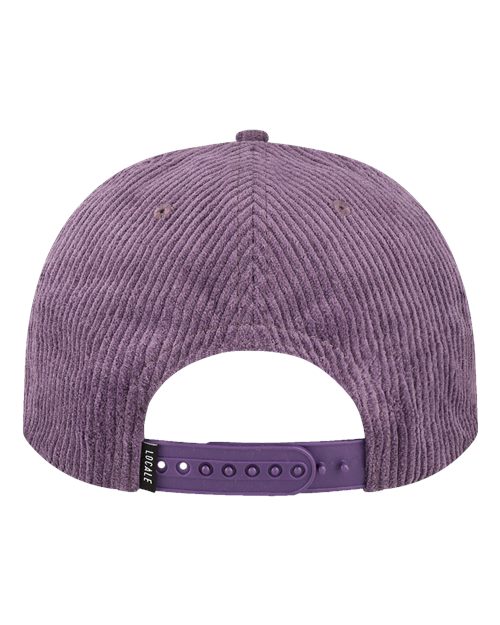 Locale Wilson Unstructured with Rope Cap - Mauve Corduroy