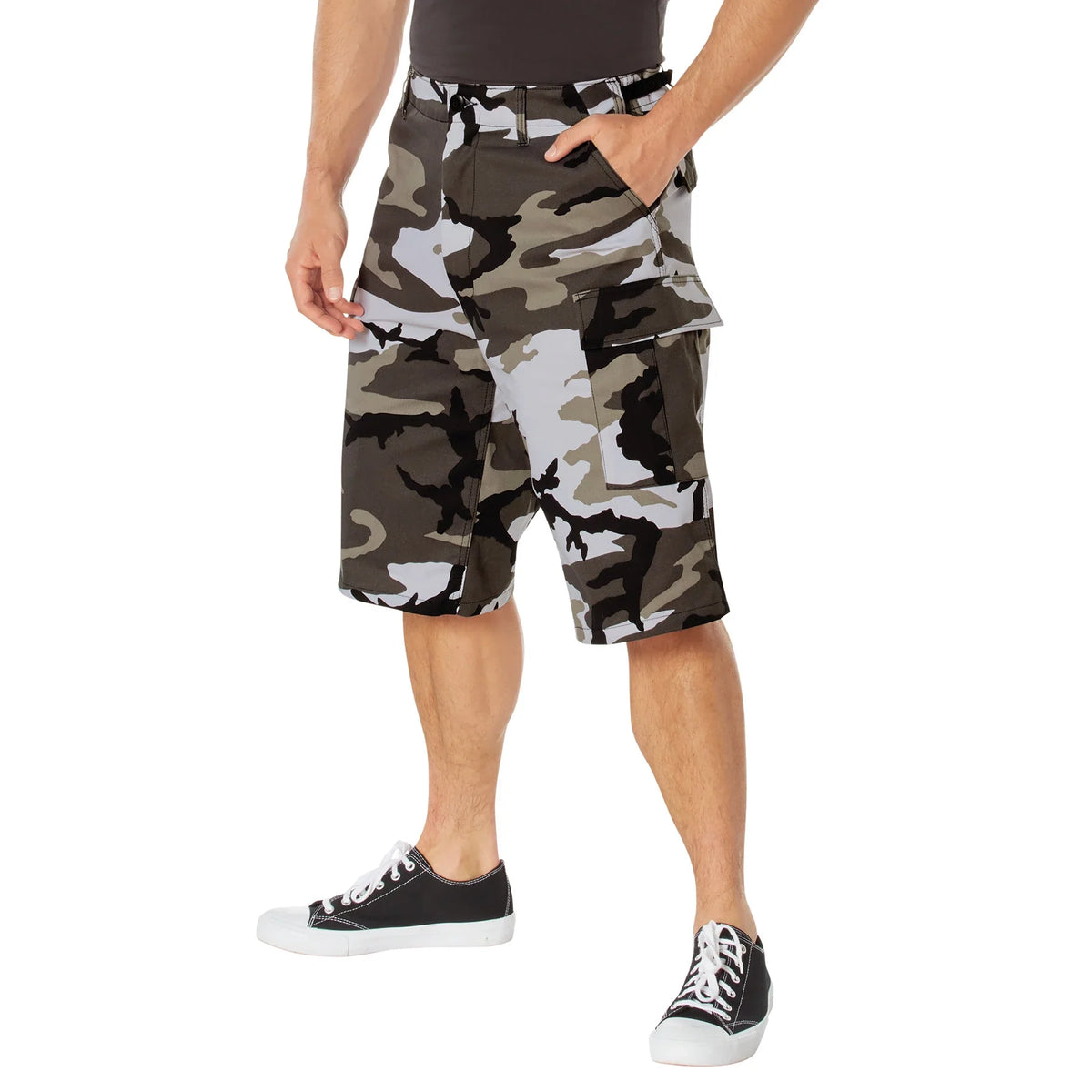 Long Length Camo Bdu Shorts - City / s
