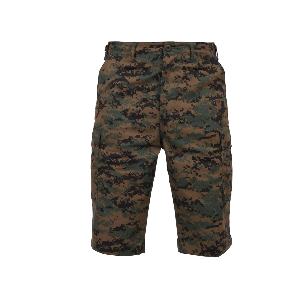 Long Length Camo Bdu Shorts