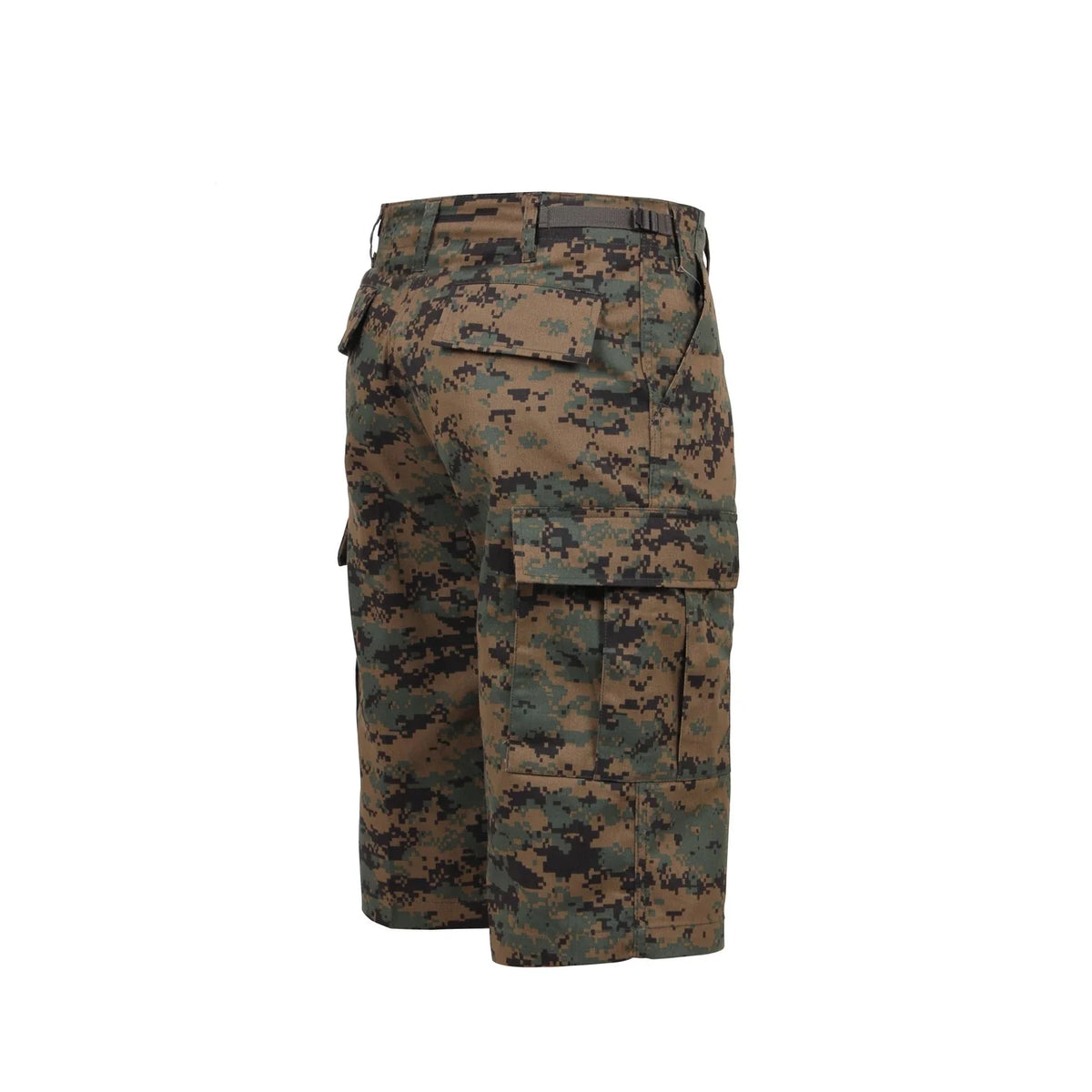 Long Length Camo Bdu Shorts