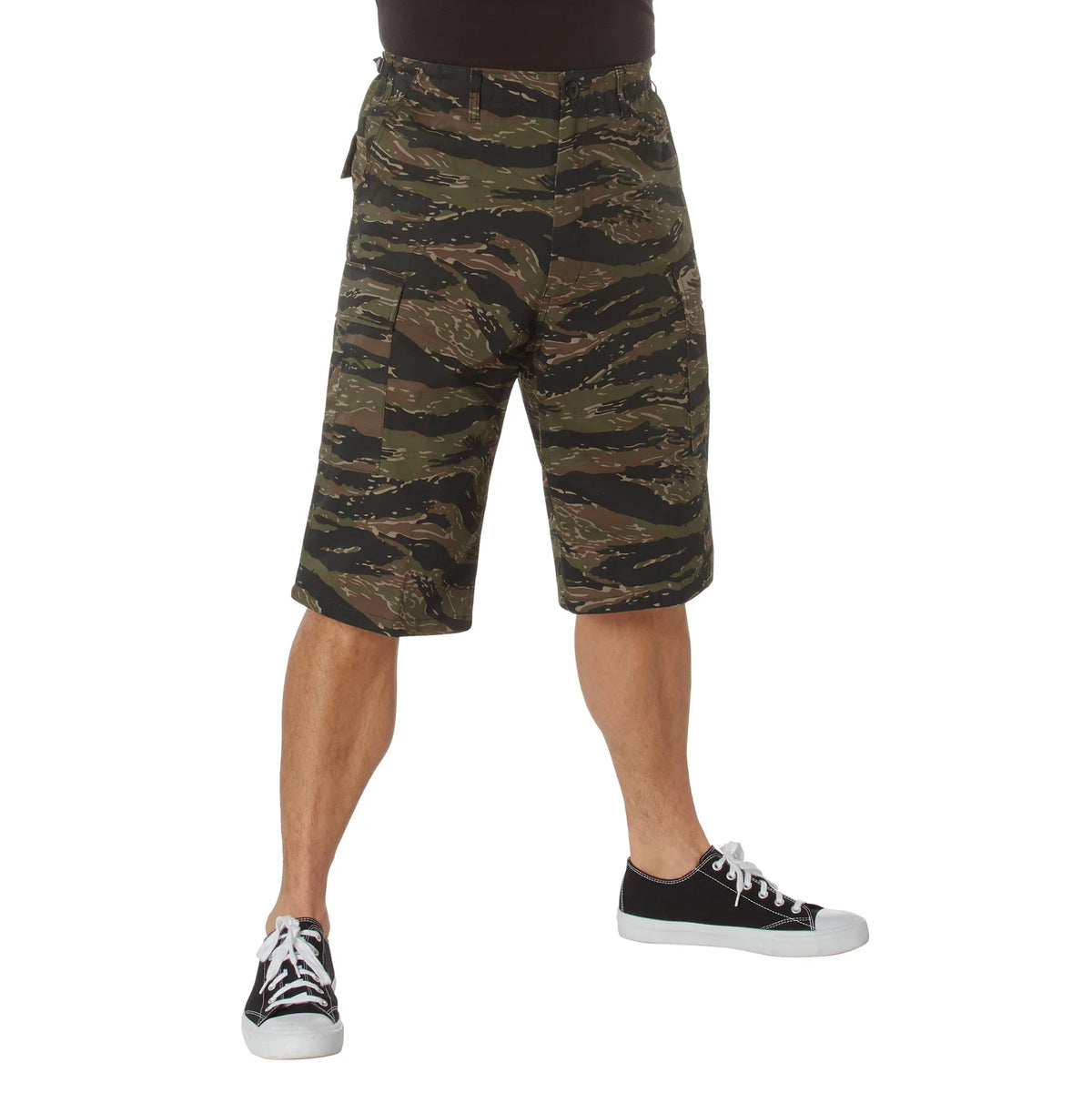 Long Length Camo Bdu Shorts
