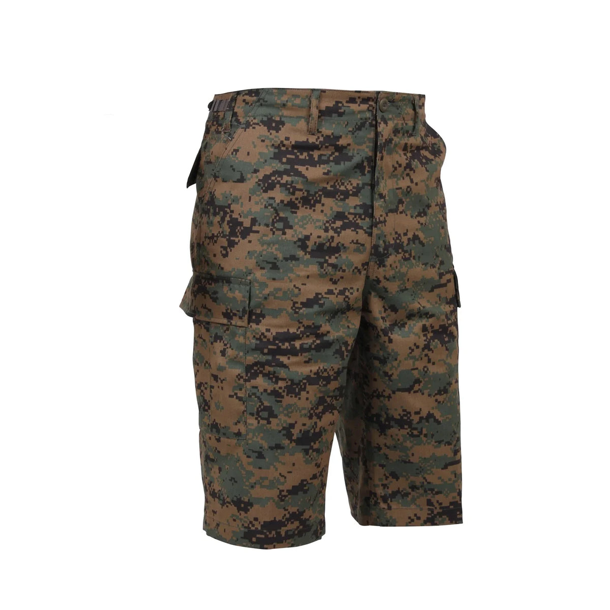 Long Length Camo Bdu Shorts
