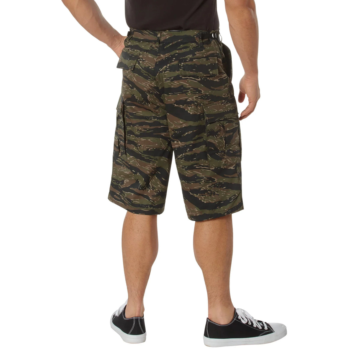 Long Length Camo Bdu Shorts