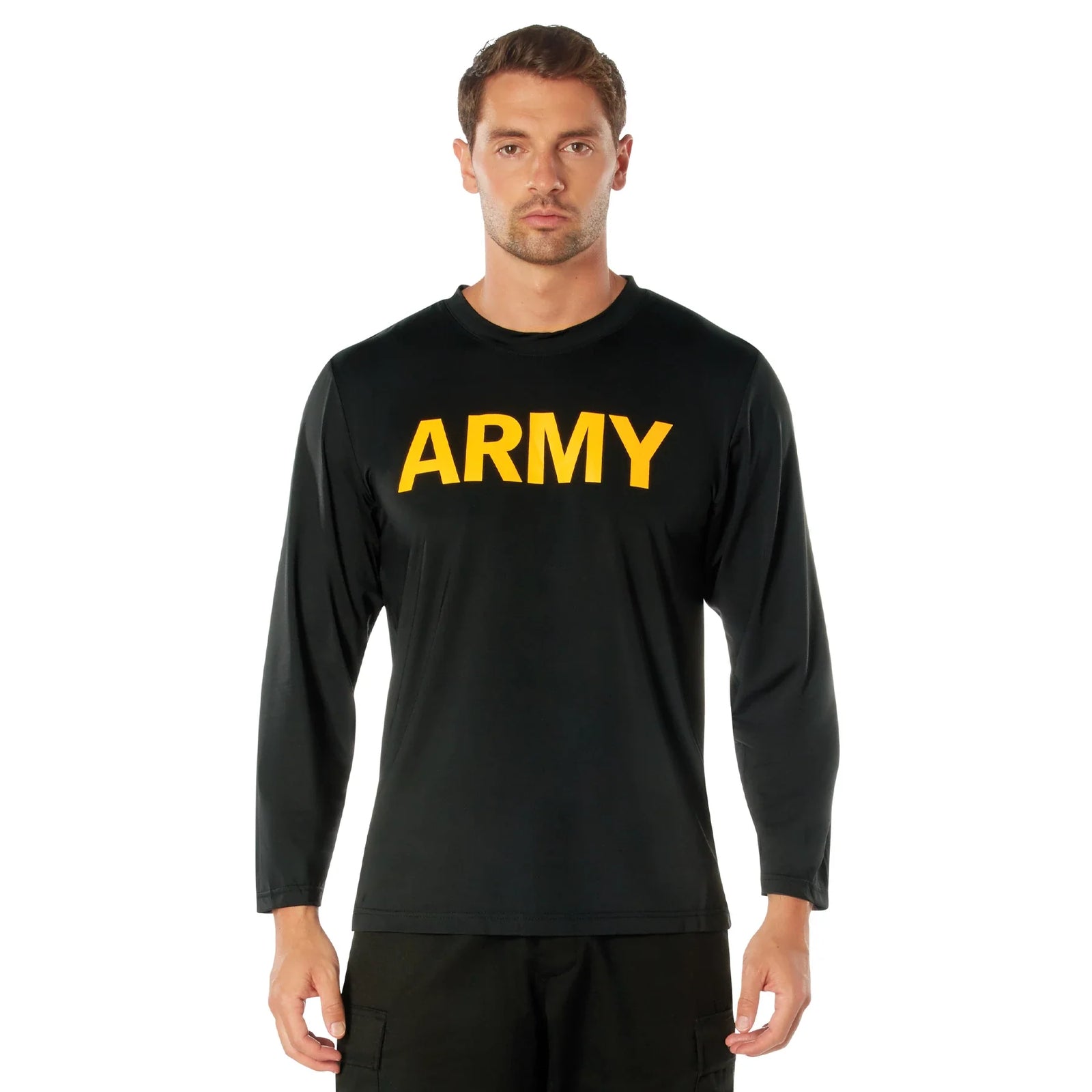 Long Sleeve Army Pt Shirt - s