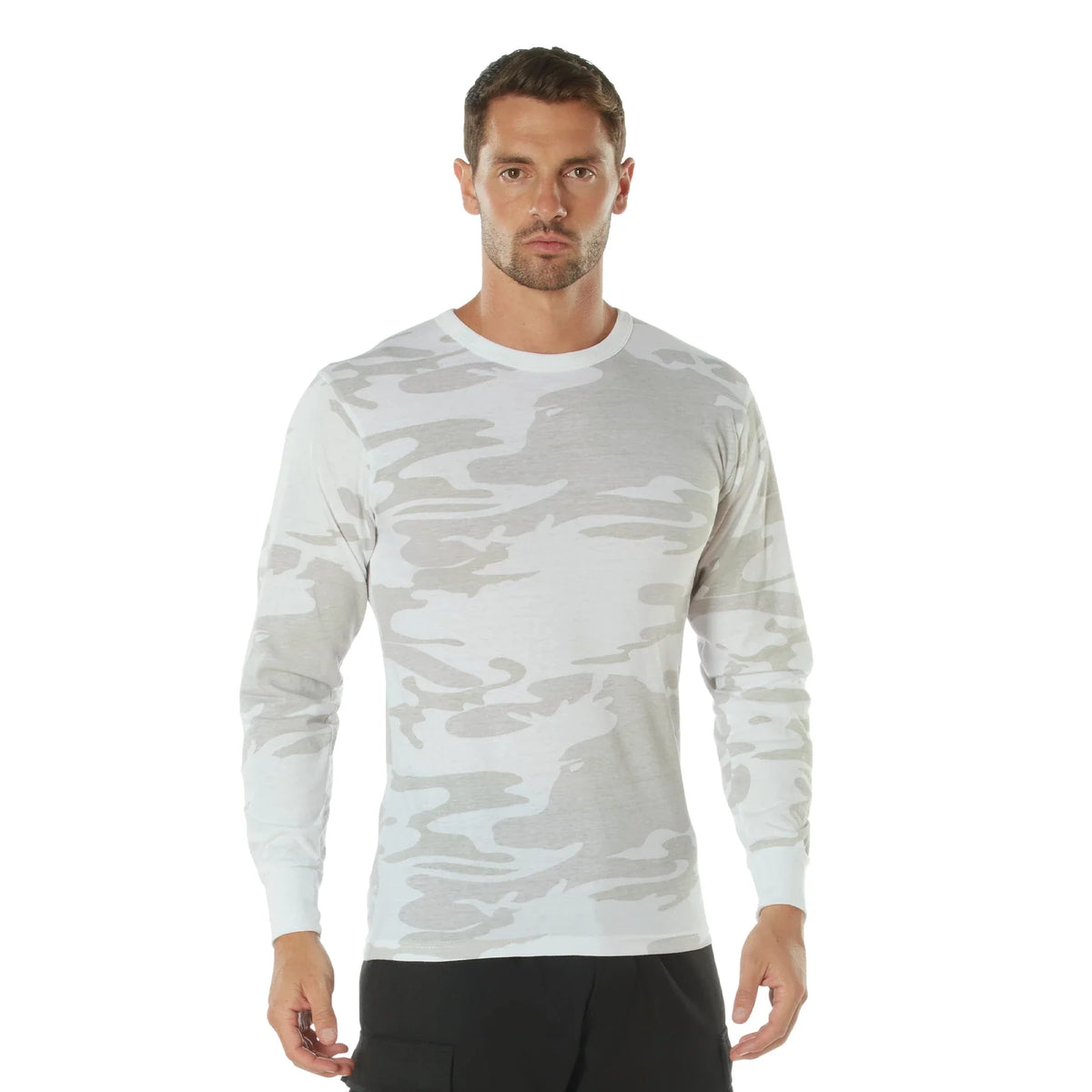 Long Sleeve Color Camo T-shirt
