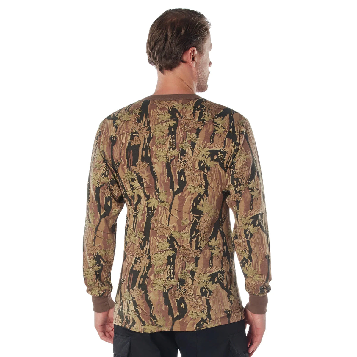 Long Sleeve Color Camo T-shirt