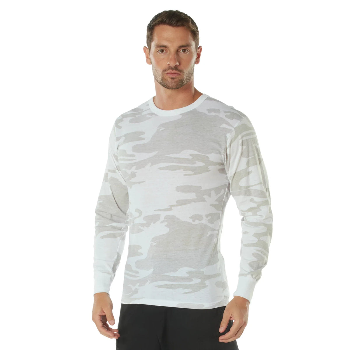 Long Sleeve Color Camo T-shirt